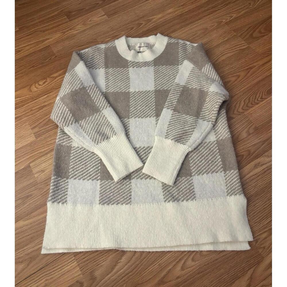 Plaid Sweater Size Large
